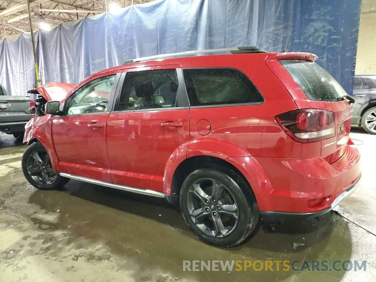 2 Фотография поврежденного автомобиля 3C4PDCGB5LT265841 DODGE JOURNEY 2020