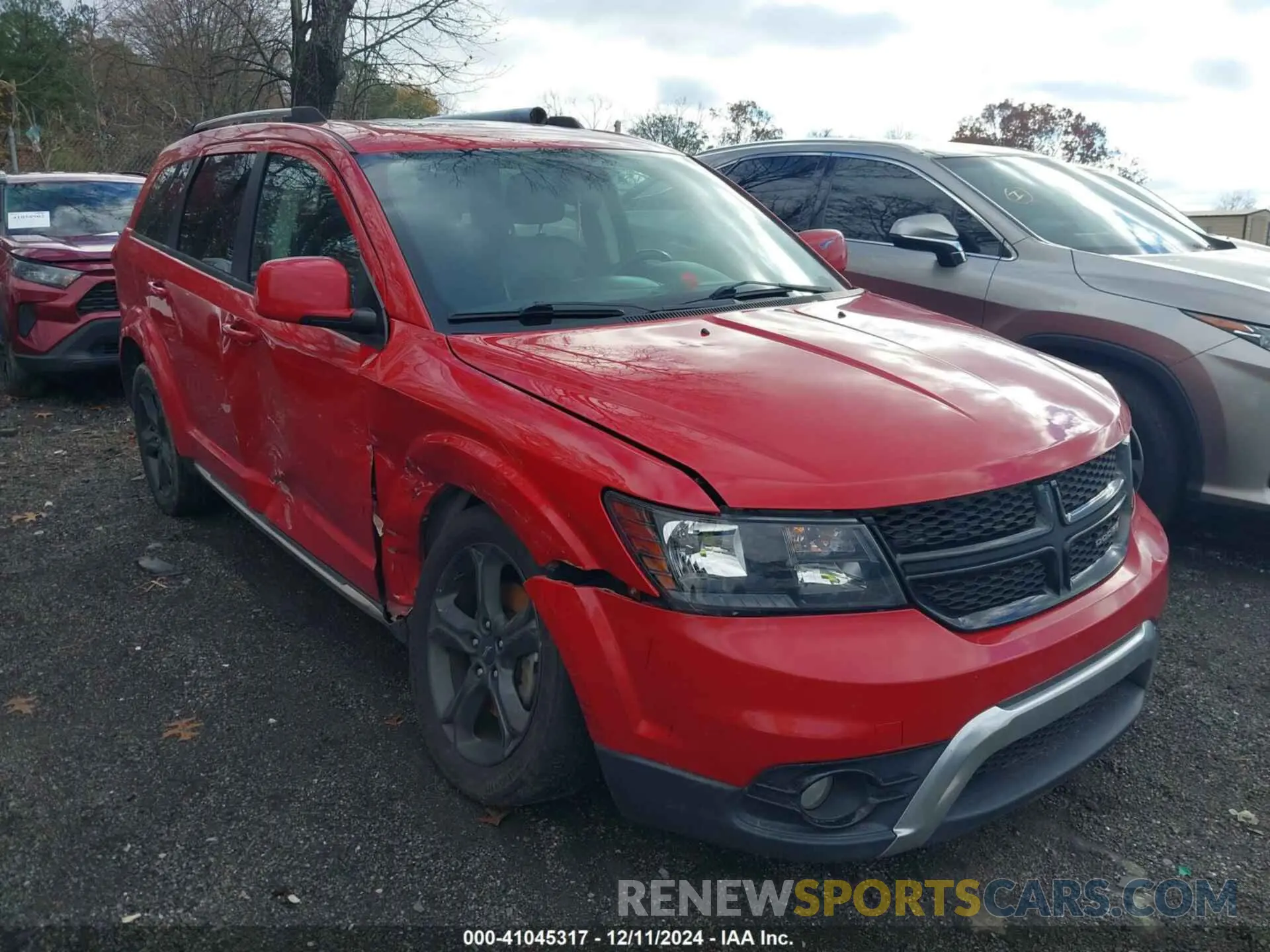 1 Фотография поврежденного автомобиля 3C4PDCGB8LT188625 DODGE JOURNEY 2020