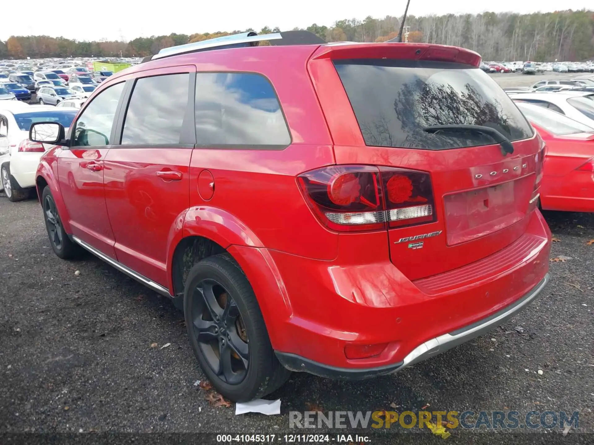 3 Фотография поврежденного автомобиля 3C4PDCGB8LT188625 DODGE JOURNEY 2020