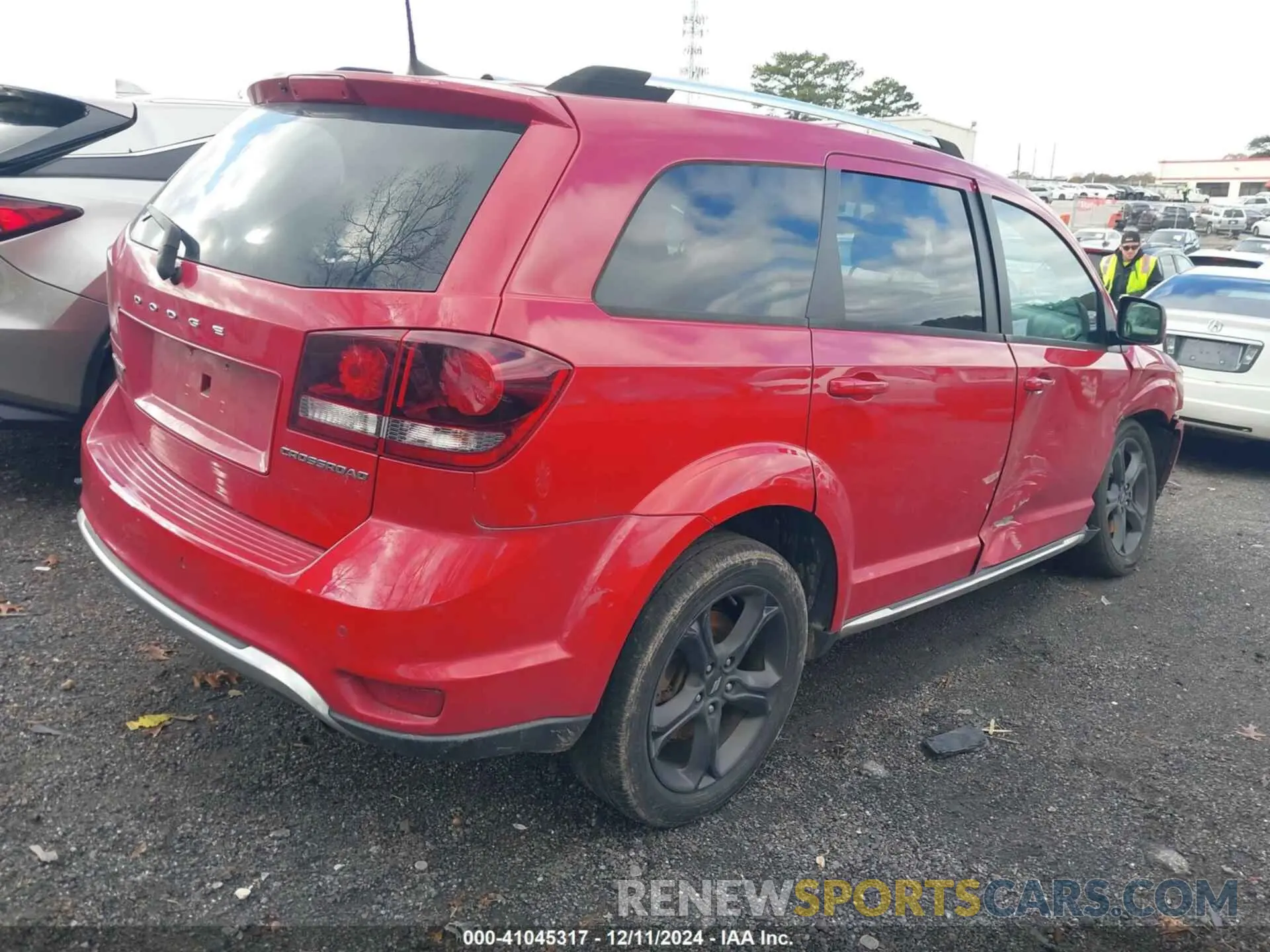 4 Фотография поврежденного автомобиля 3C4PDCGB8LT188625 DODGE JOURNEY 2020