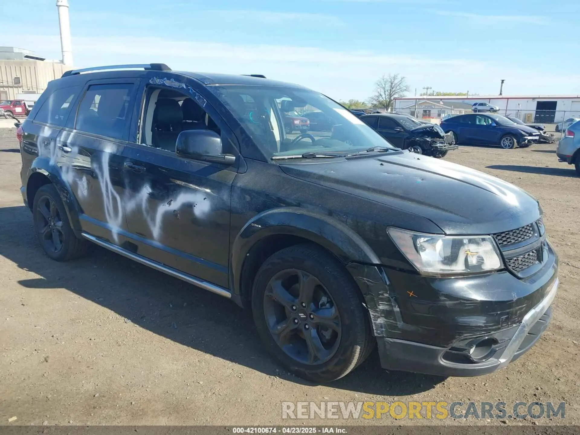 1 Фотография поврежденного автомобиля 3C4PDCGB9LT212673 DODGE JOURNEY 2020