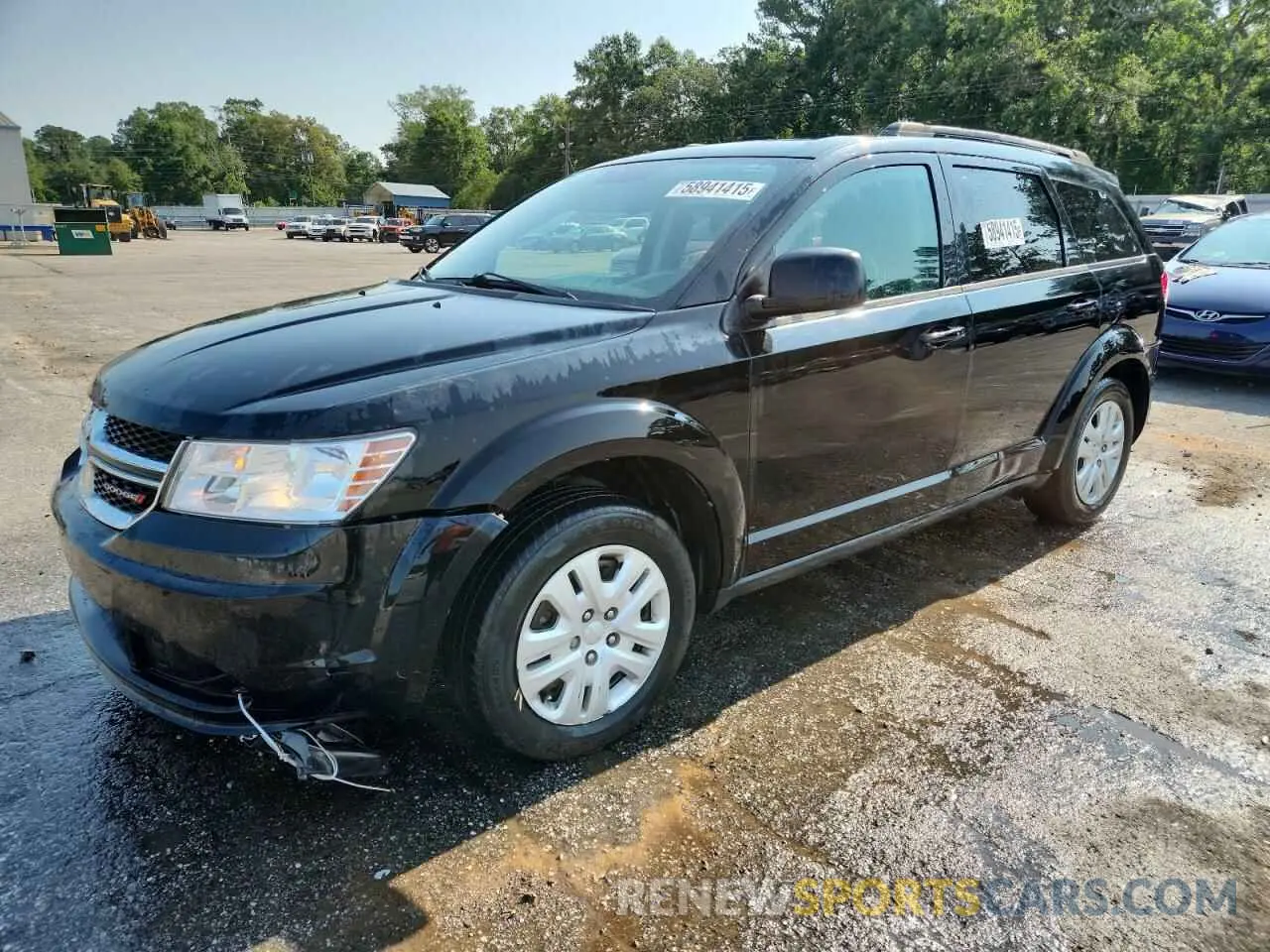 1 Photograph of a damaged car 3C4PDCAB1HT562041 DODGE JOURNEY 2024