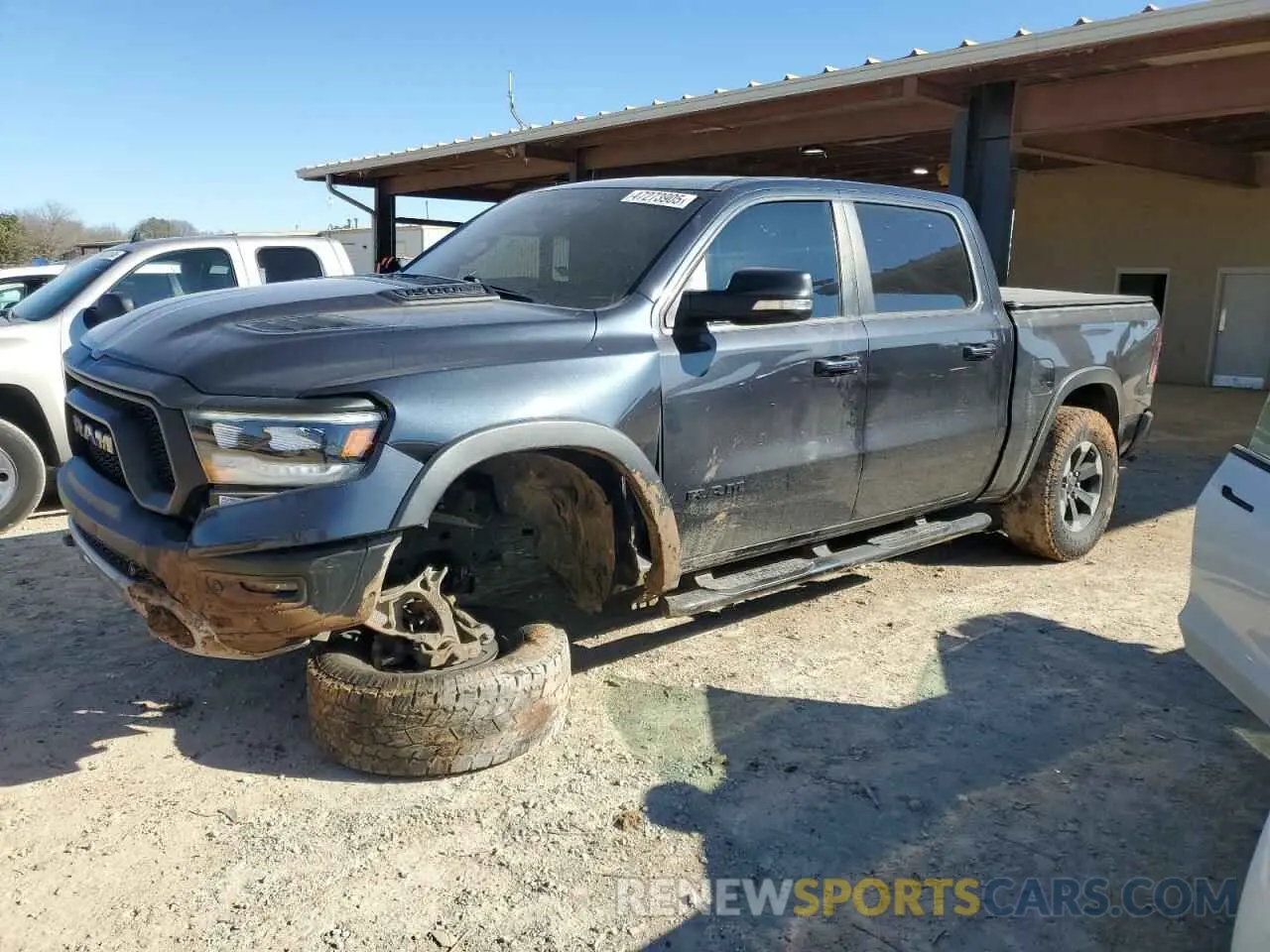 1 Фотография поврежденного автомобиля 1C6SRFLTXKN759954 DODGE RAM 1500 2019