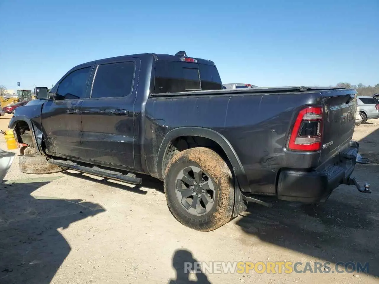 2 Фотография поврежденного автомобиля 1C6SRFLTXKN759954 DODGE RAM 1500 2019