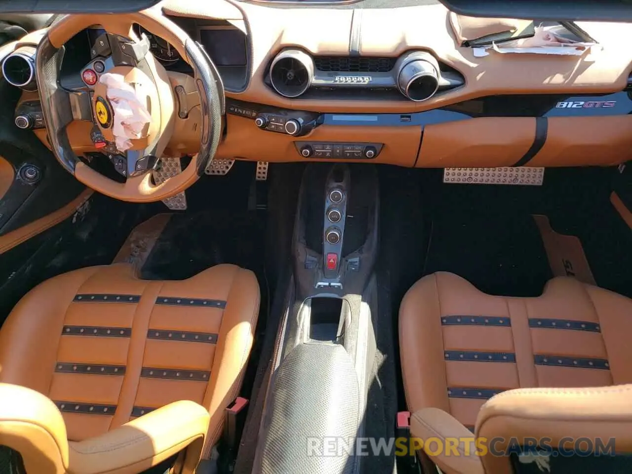 8 Photograph of a damaged car ZFF97CMA0M0258453 FERRARI 812 2021