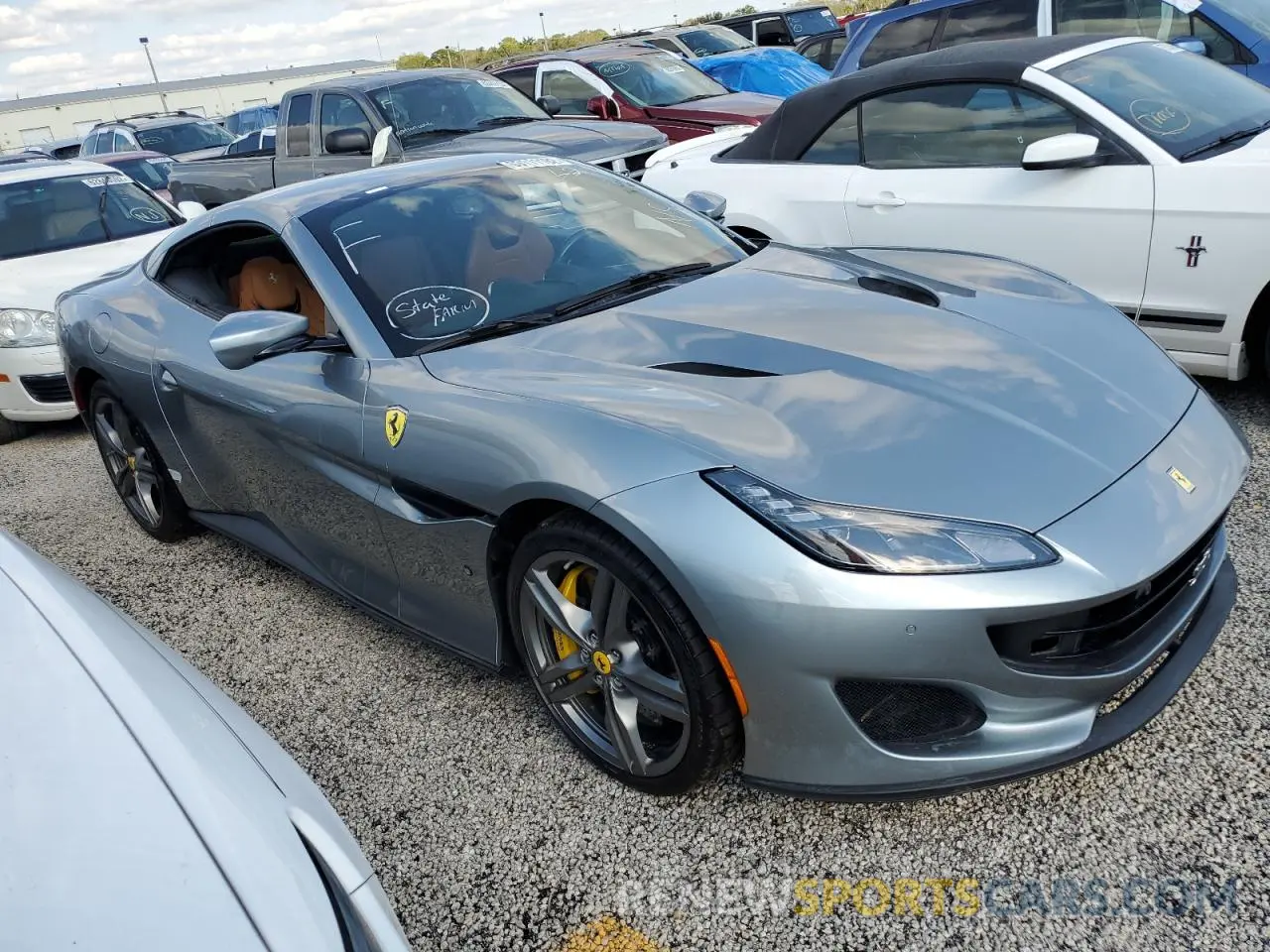 1 Фотография поврежденного автомобиля ZFF89FPAXK0241546 FERRARI ALL MODELS 2019