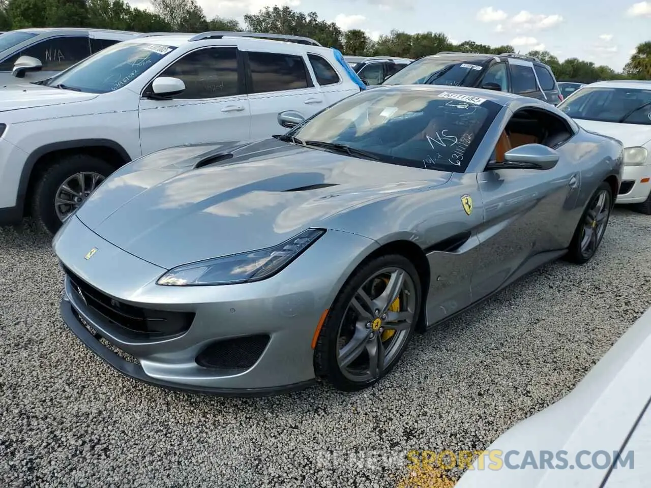 2 Фотография поврежденного автомобиля ZFF89FPAXK0241546 FERRARI ALL MODELS 2019