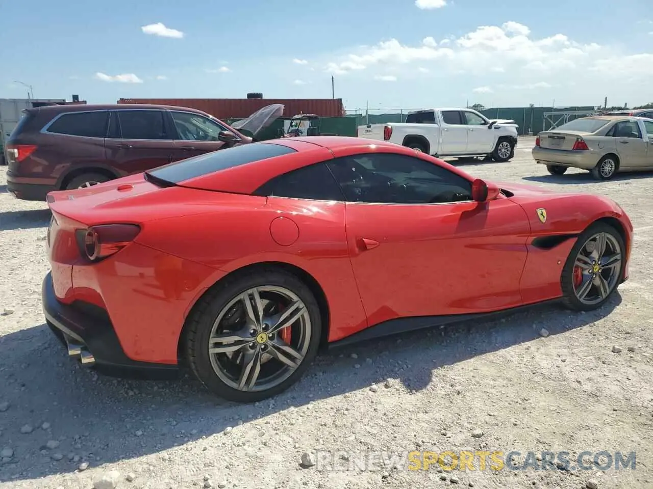 3 Фотография поврежденного автомобиля ZFF89FPAXL0250619 FERRARI ALL MODELS 2020