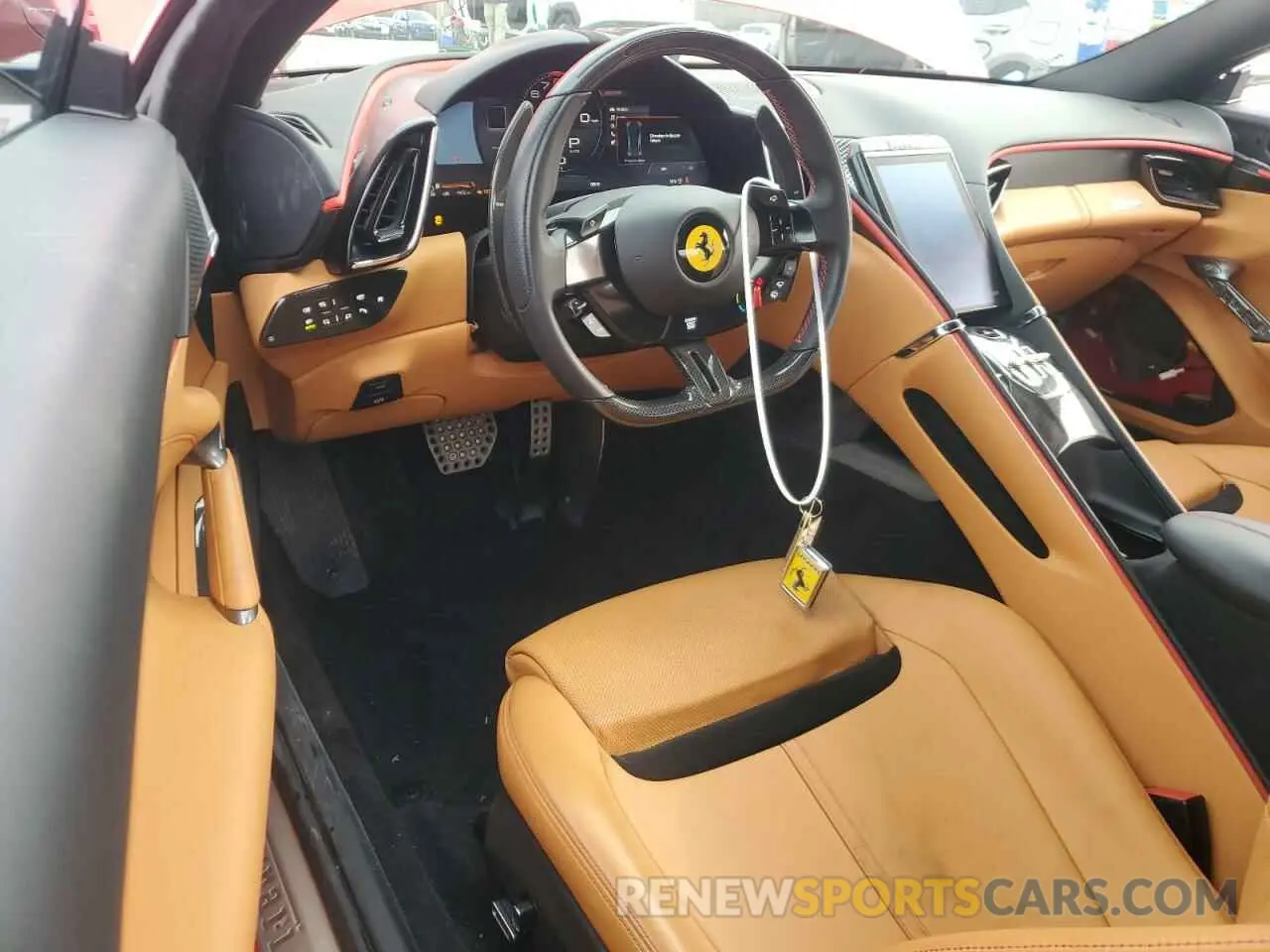 8 Photograph of a damaged car ZFF98RNA3N0271858 FERRARI ALL MODELS 2022
