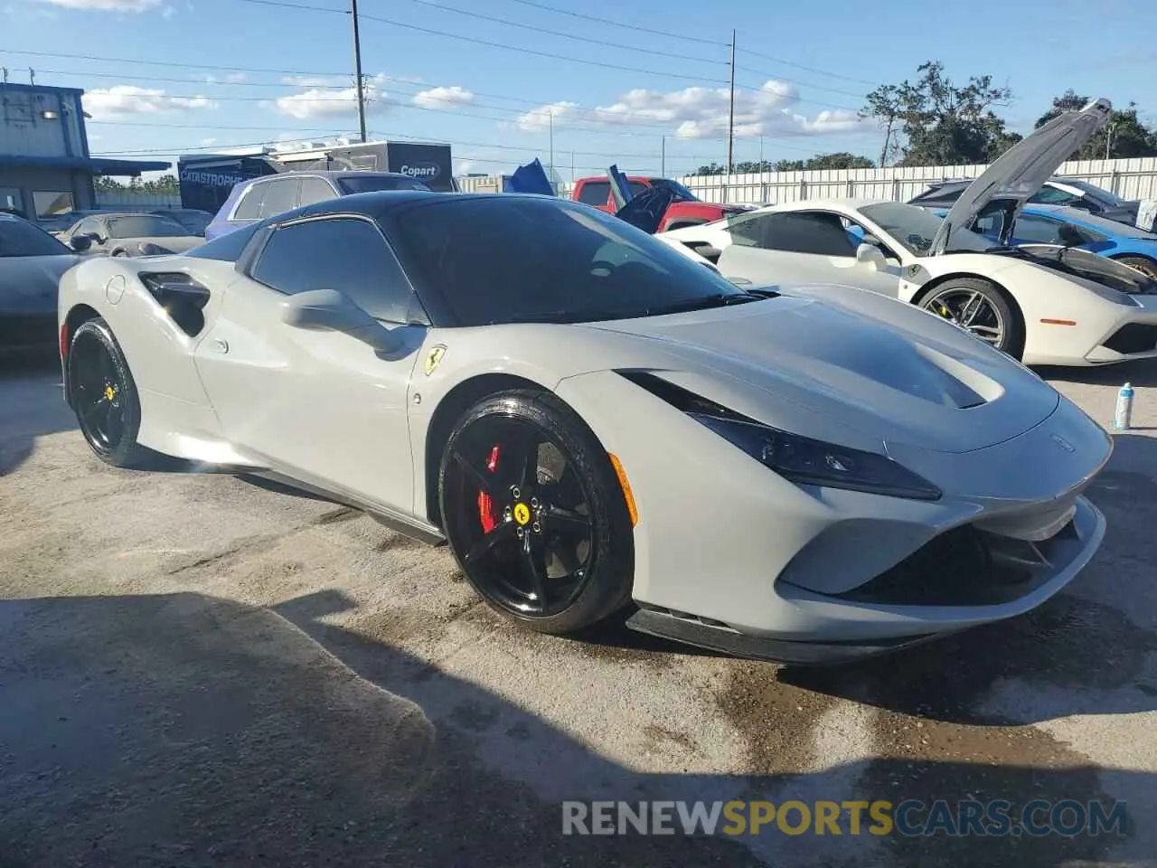 4 Фотография поврежденного автомобиля ZFF93LMA3P0292449 FERRARI ALL MODELS 2023