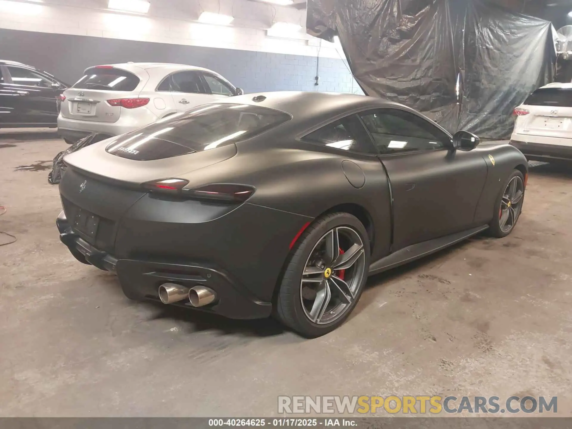 4 Фотография поврежденного автомобиля ZFF98RNA0N0285328 FERRARI ROMA 2022
