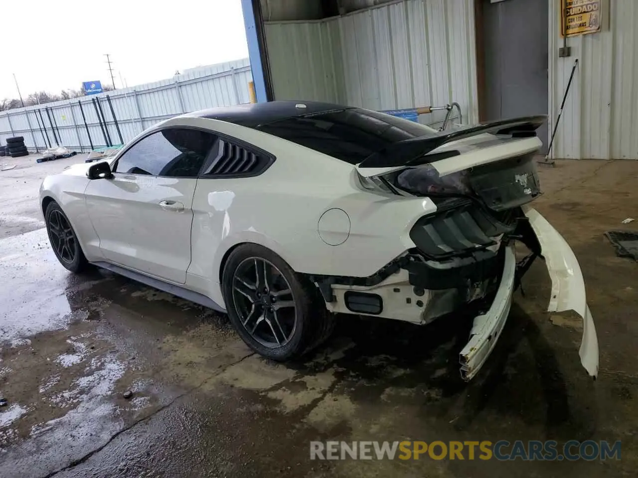 2 Фотография поврежденного автомобиля 1FA6P8TH1K5151821 FORD ALL Models 2019