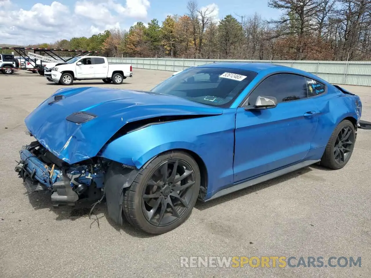 1 Photograph of a damaged car 1FA6P8TH1K5173219 FORD ALL Models 2019