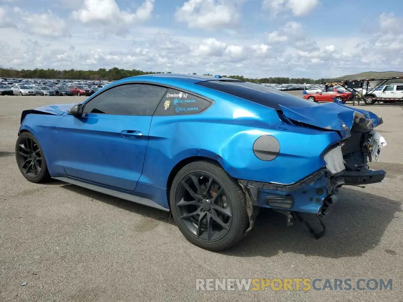 2 Photograph of a damaged car 1FA6P8TH1K5173219 FORD ALL Models 2019
