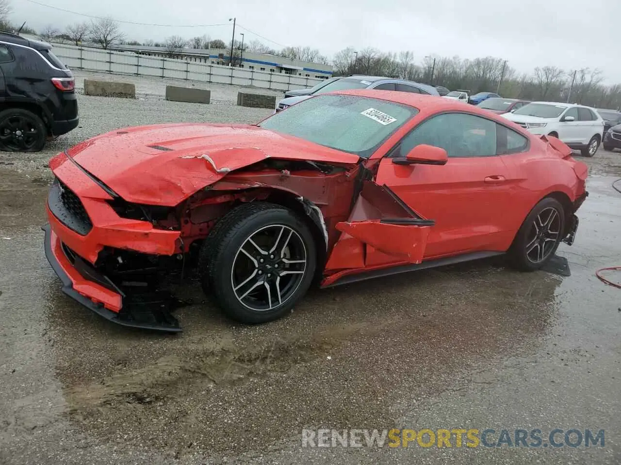 1 Photograph of a damaged car 1FA6P8TH2K5205367 FORD ALL Models 2019