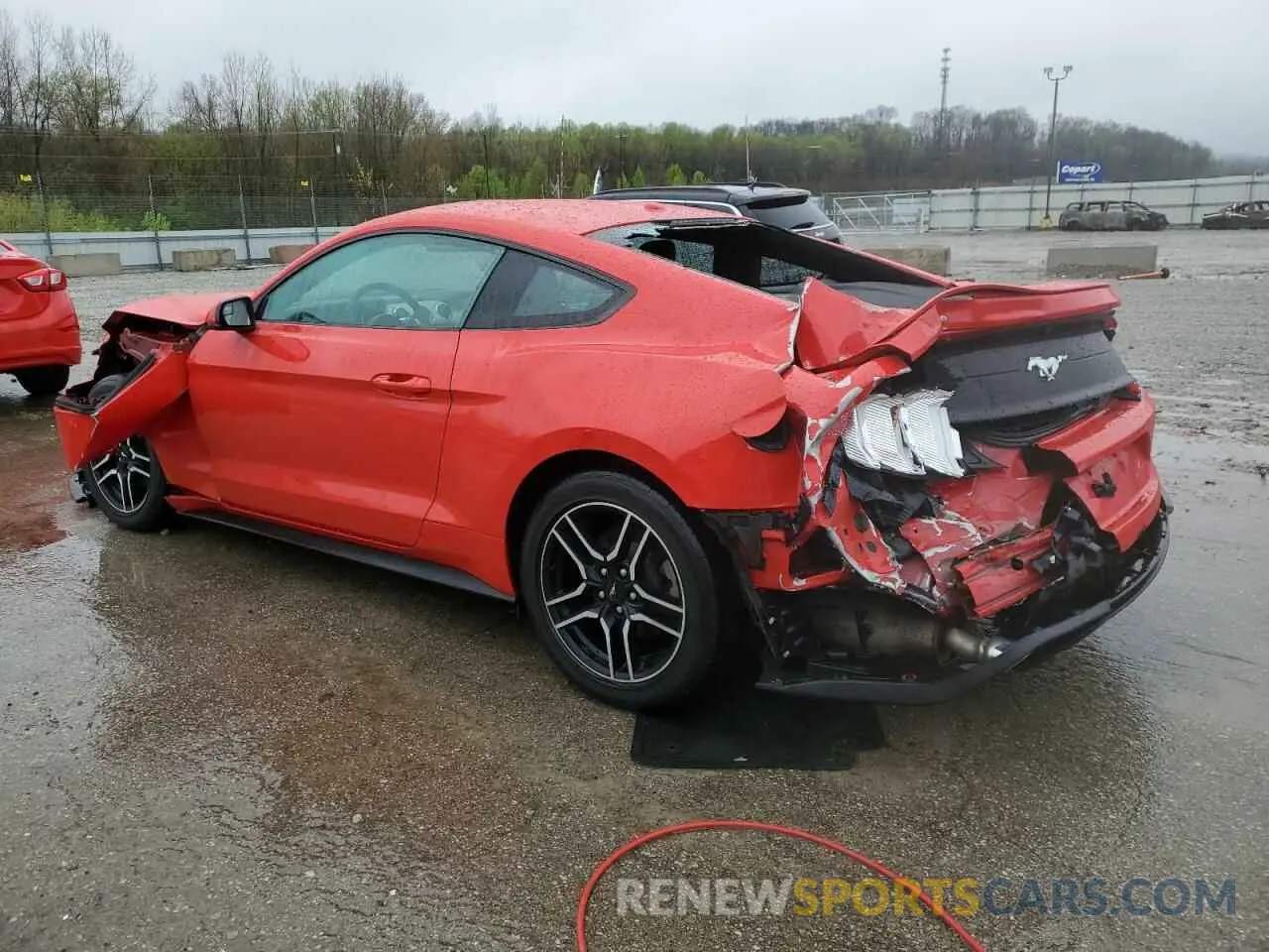 2 Photograph of a damaged car 1FA6P8TH2K5205367 FORD ALL Models 2019
