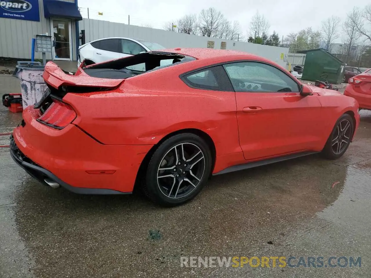 3 Photograph of a damaged car 1FA6P8TH2K5205367 FORD ALL Models 2019