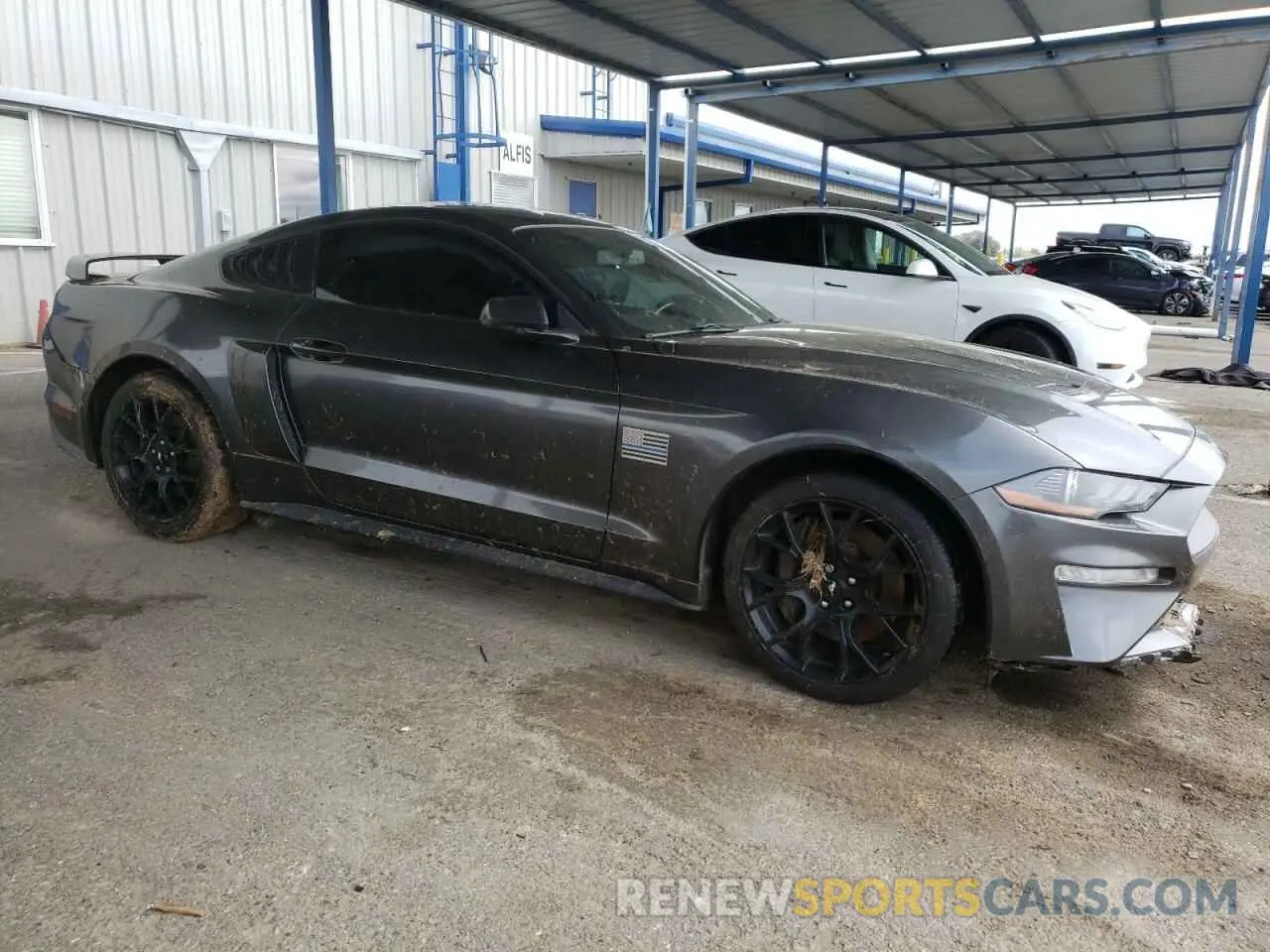 4 Фотография поврежденного автомобиля 1FA6P8TH3K5135569 FORD ALL Models 2019