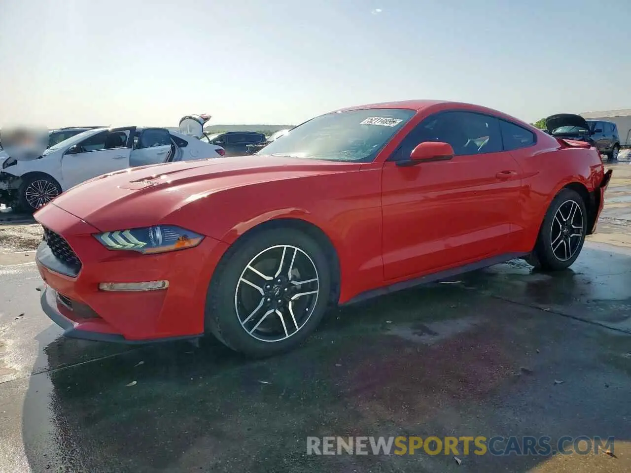 1 Photograph of a damaged car 1FA6P8TH3K5159743 FORD ALL Models 2019