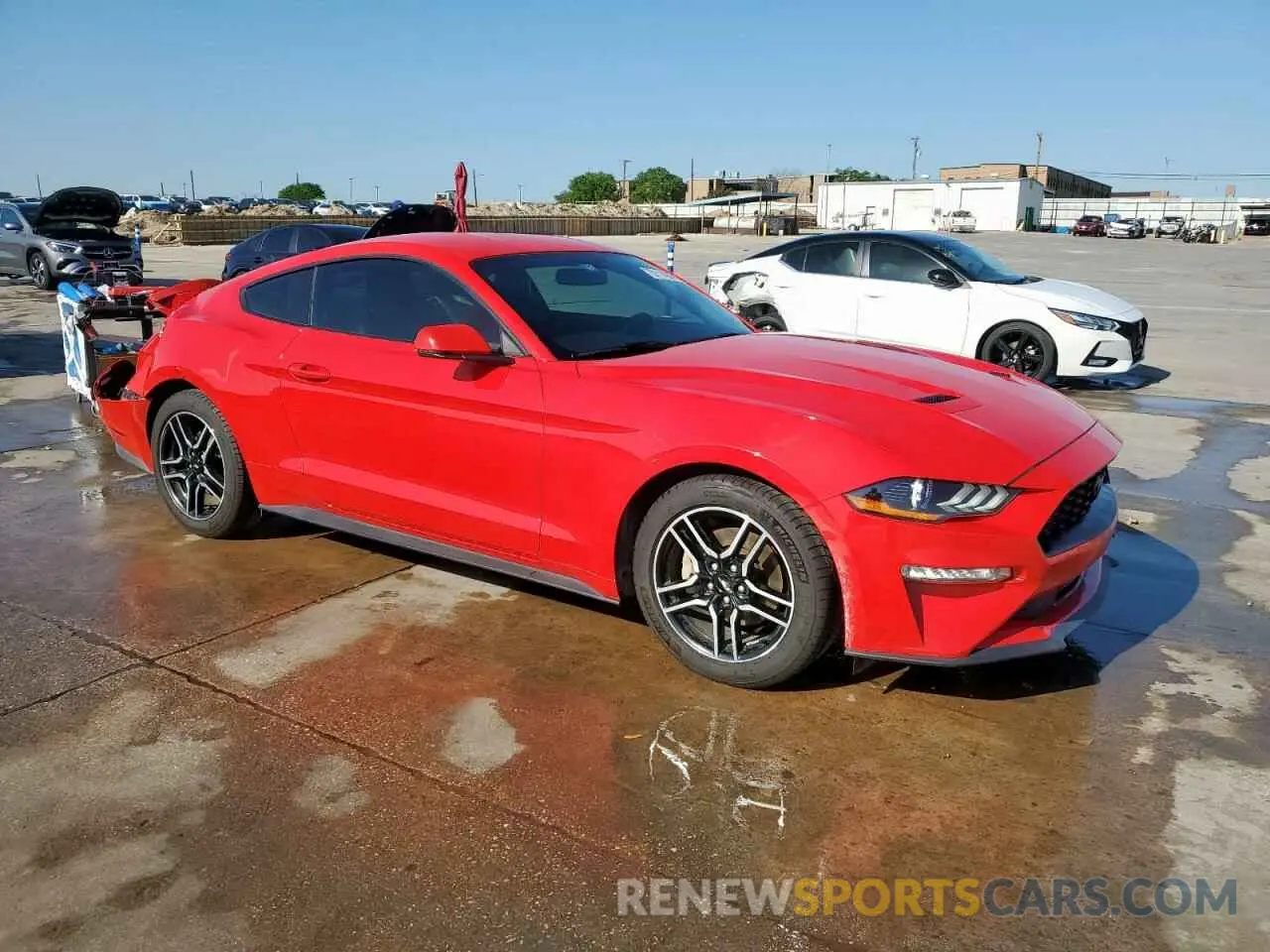 4 Photograph of a damaged car 1FA6P8TH3K5159743 FORD ALL Models 2019