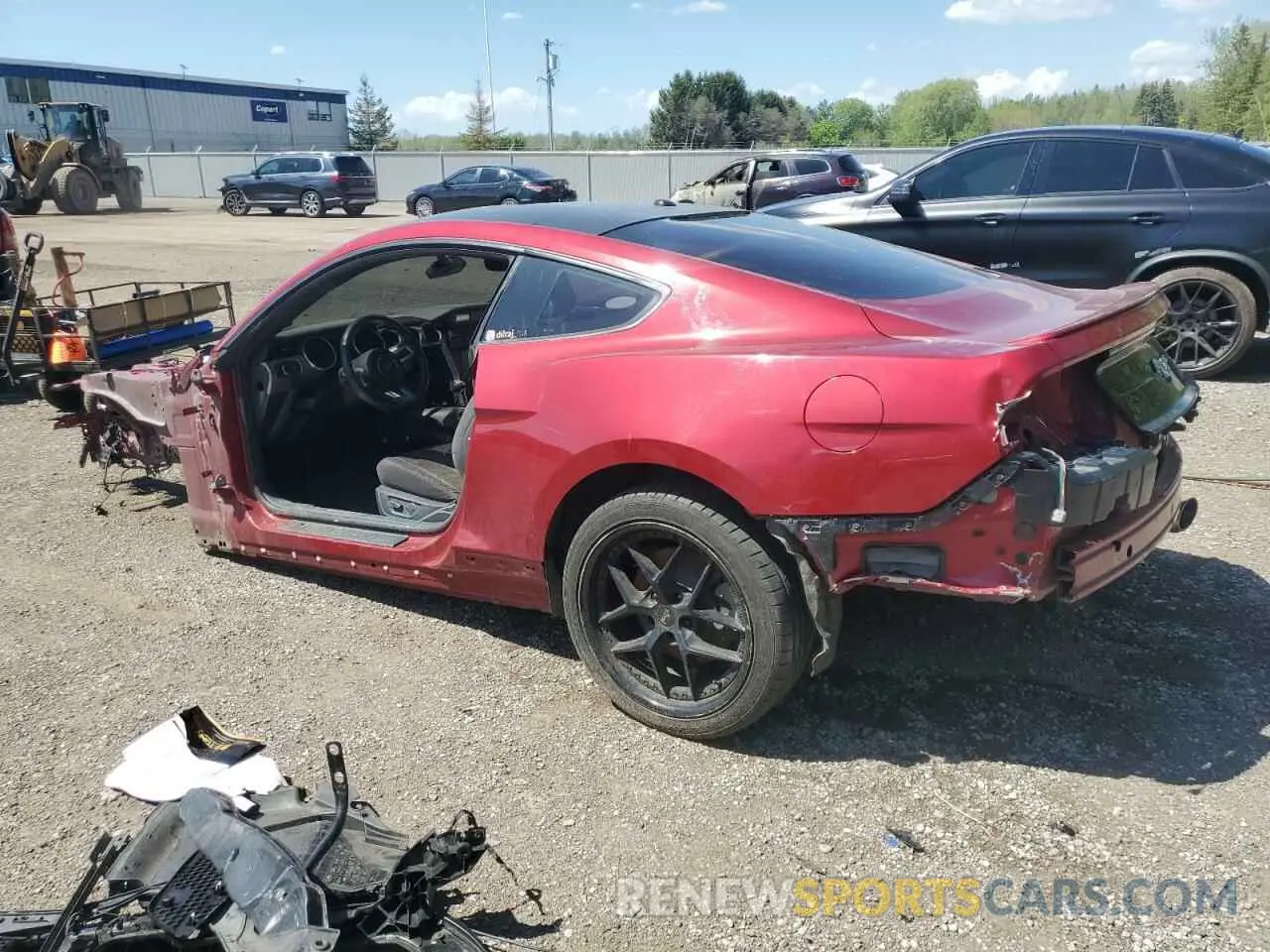 2 Photograph of a damaged car 1FA6P8TH3K5162786 FORD ALL Models 2019