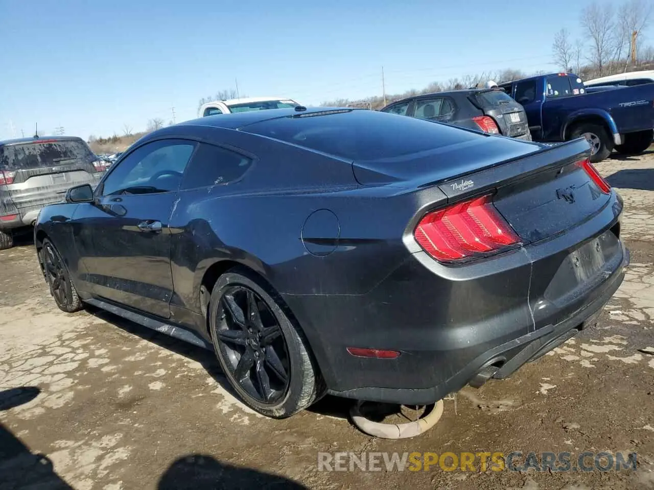2 Фотография поврежденного автомобиля 1FA6P8TH3K5173562 FORD ALL Models 2019