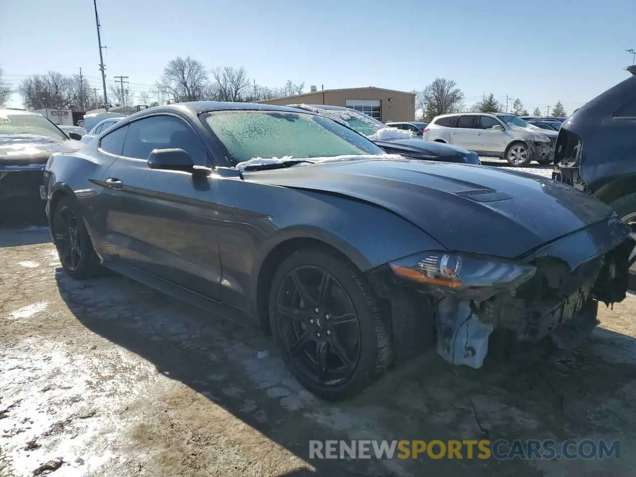 4 Фотография поврежденного автомобиля 1FA6P8TH3K5173562 FORD ALL Models 2019