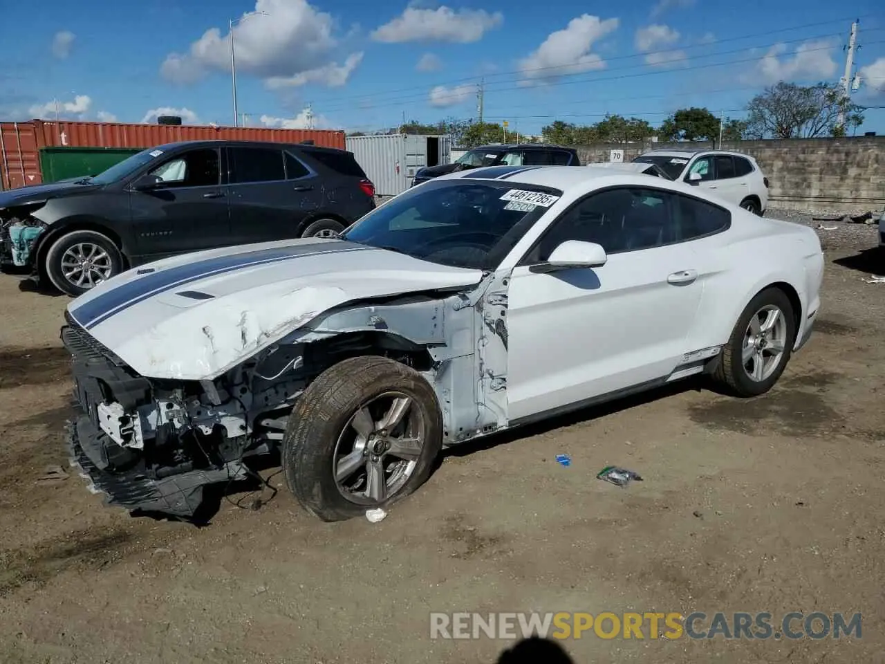 1 Photograph of a damaged car 1FA6P8TH4K5173926 FORD ALL Models 2019