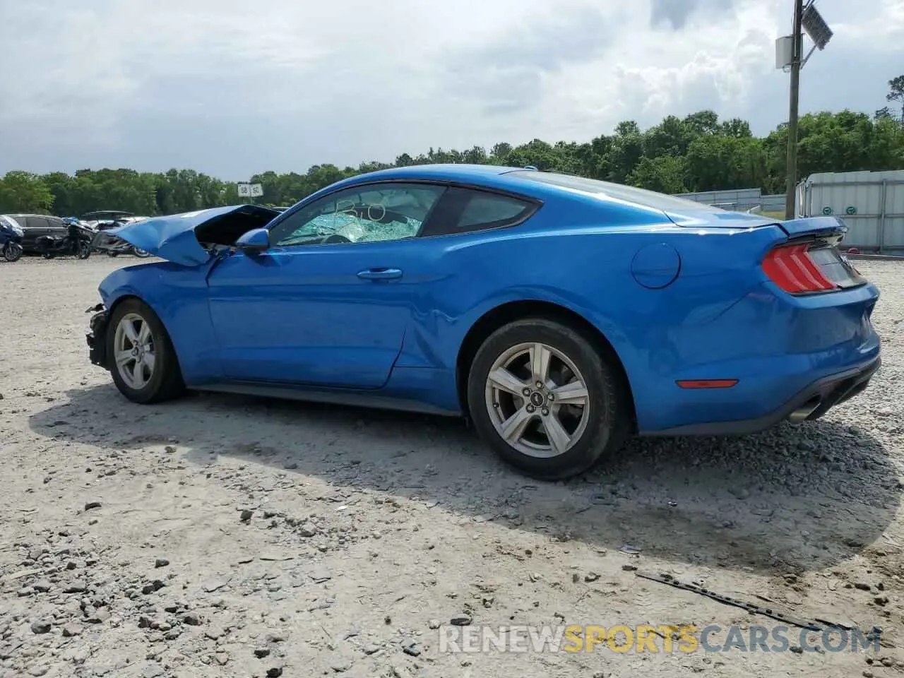 2 Photograph of a damaged car 1FA6P8TH4K5196977 FORD ALL Models 2019