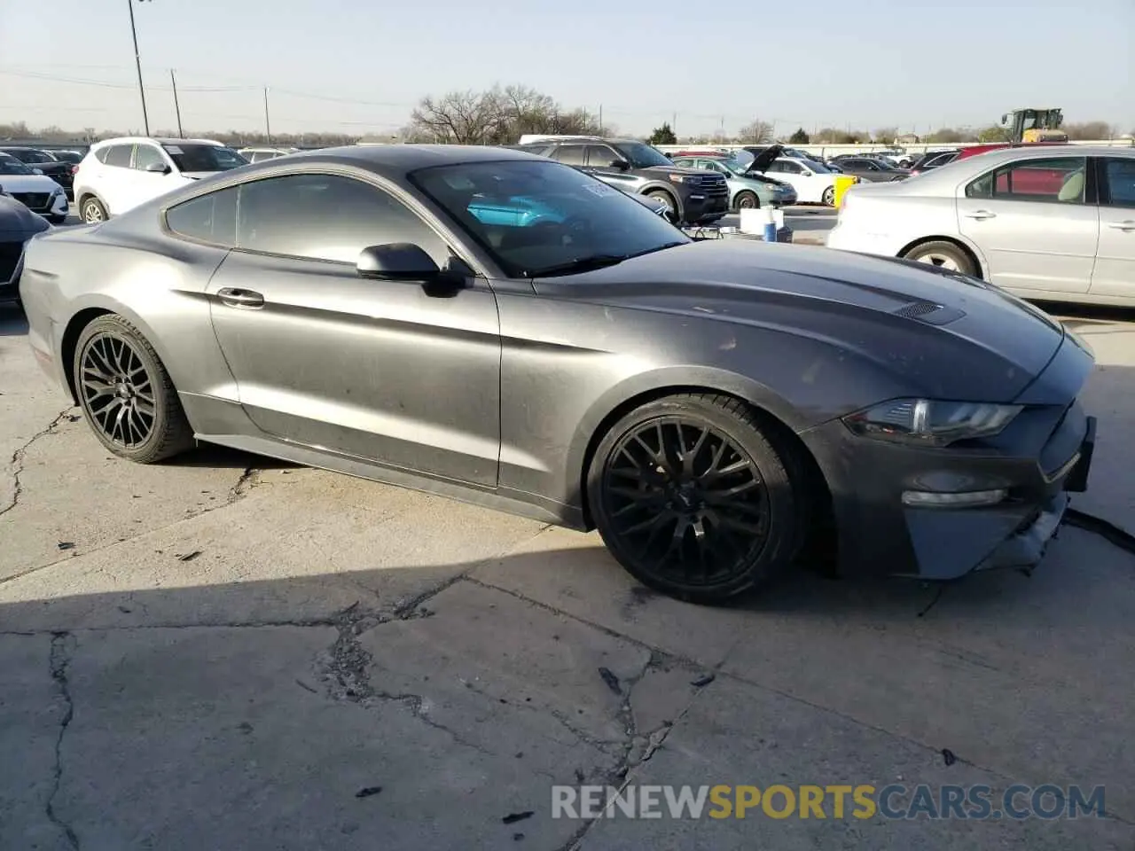 4 Фотография поврежденного автомобиля 1FA6P8TH5K5143267 FORD ALL Models 2019