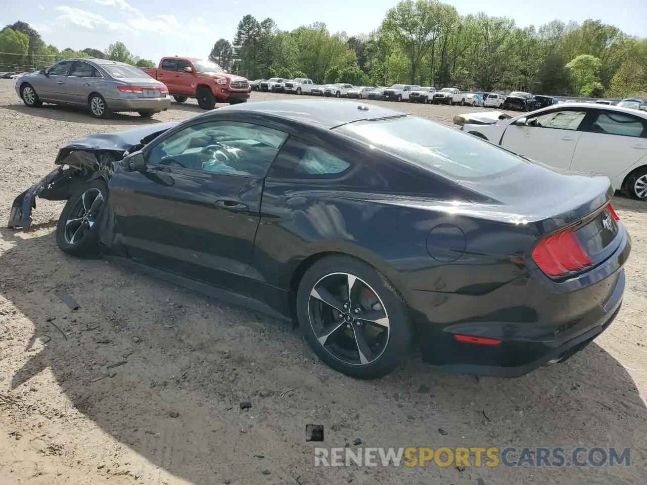 2 Photograph of a damaged car 1FA6P8TH6K5134433 FORD ALL Models 2019