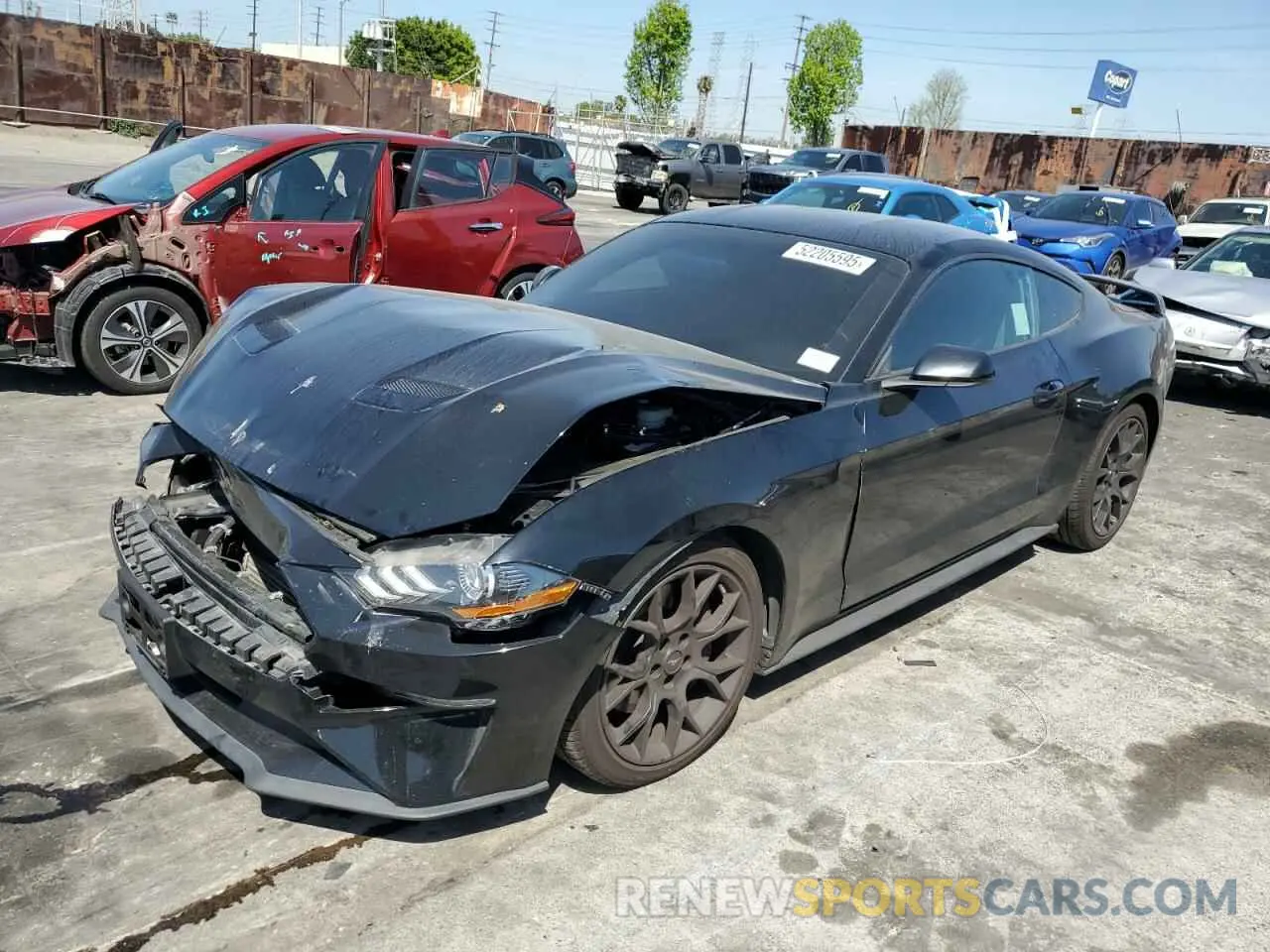 1 Фотография поврежденного автомобиля 1FA6P8TH7K5181406 FORD ALL Models 2019