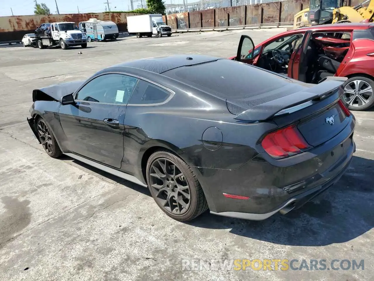 2 Фотография поврежденного автомобиля 1FA6P8TH7K5181406 FORD ALL Models 2019