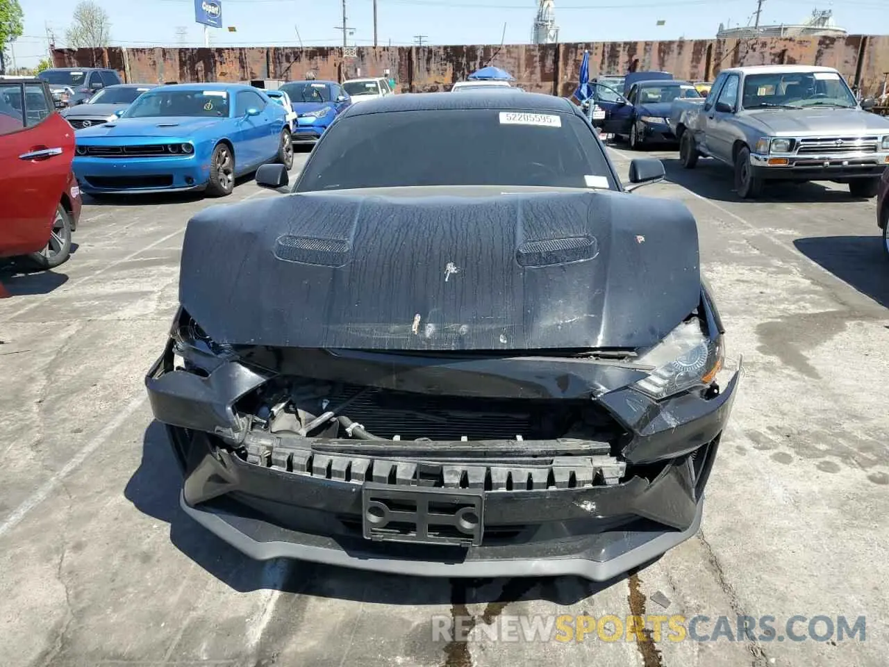 5 Фотография поврежденного автомобиля 1FA6P8TH7K5181406 FORD ALL Models 2019