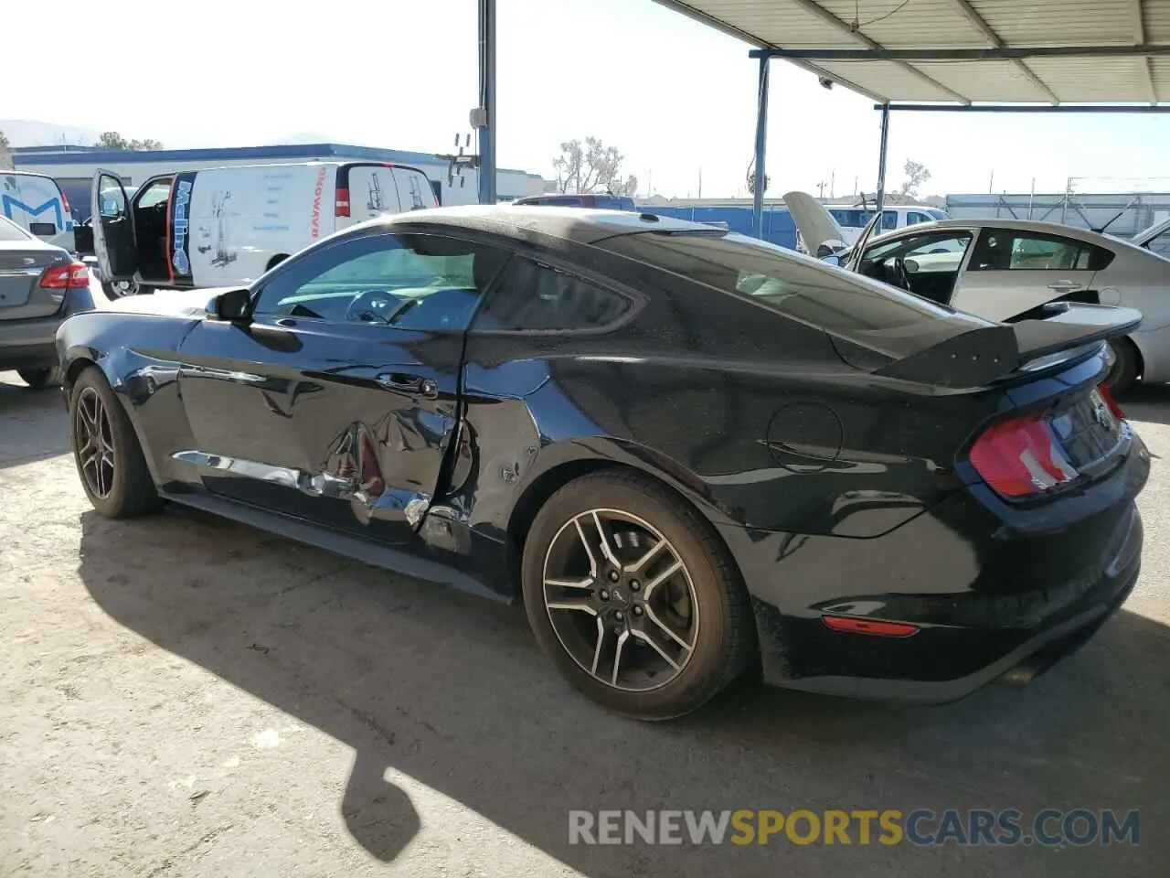 2 Фотография поврежденного автомобиля 1FA6P8TH8K5115091 FORD ALL Models 2019