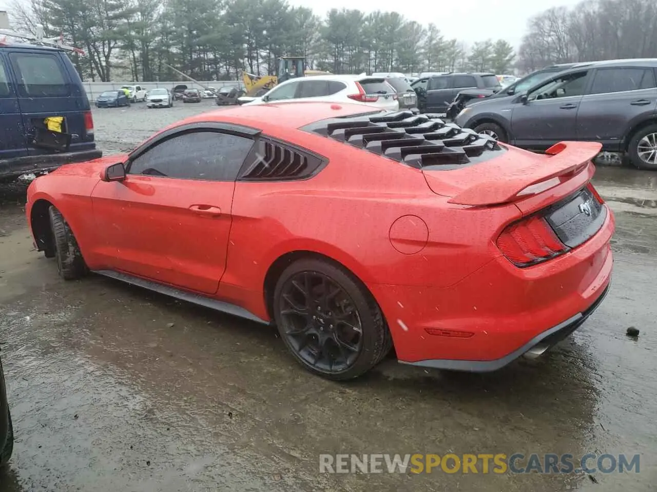 2 Photograph of a damaged car 1FA6P8TH9K5129744 FORD ALL Models 2019