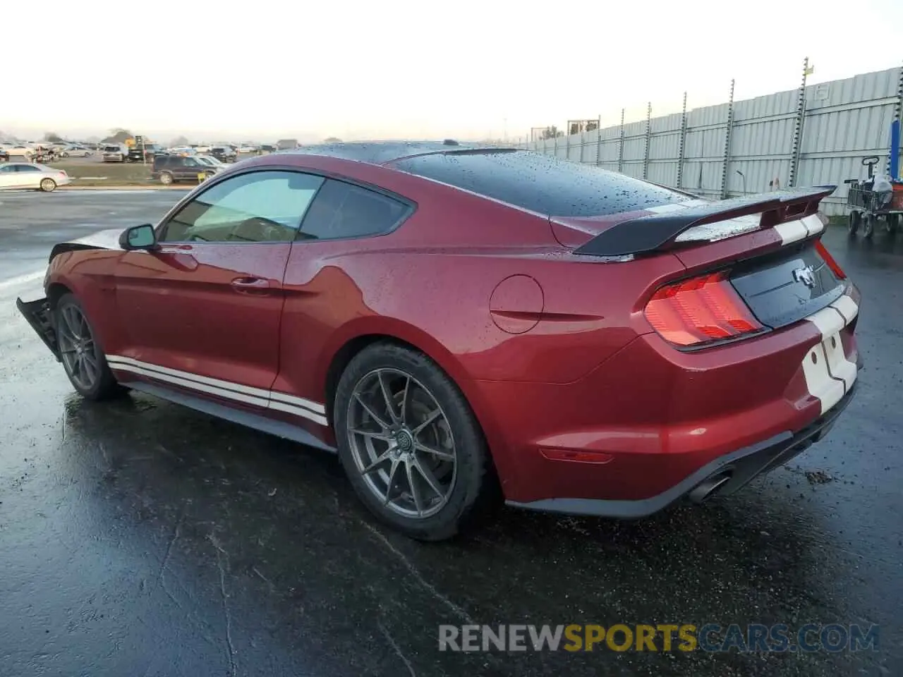 2 Photograph of a damaged car 1FA6P8TH9K5135513 FORD ALL Models 2019