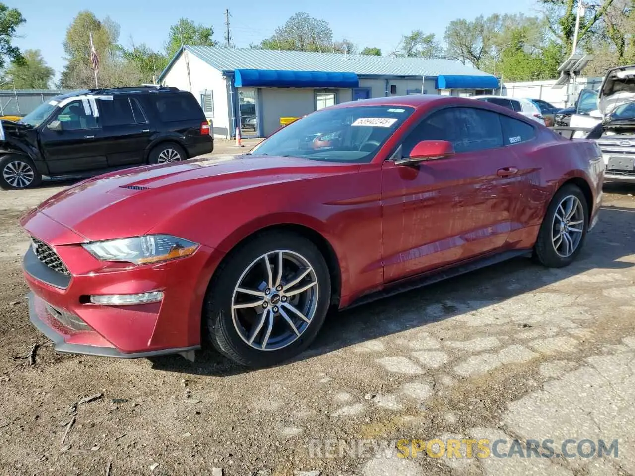 1 Photograph of a damaged car 1FA6P8THXK5173655 FORD ALL Models 2019