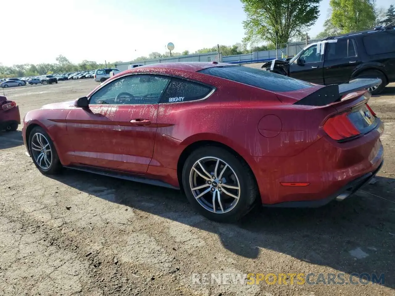 2 Photograph of a damaged car 1FA6P8THXK5173655 FORD ALL Models 2019