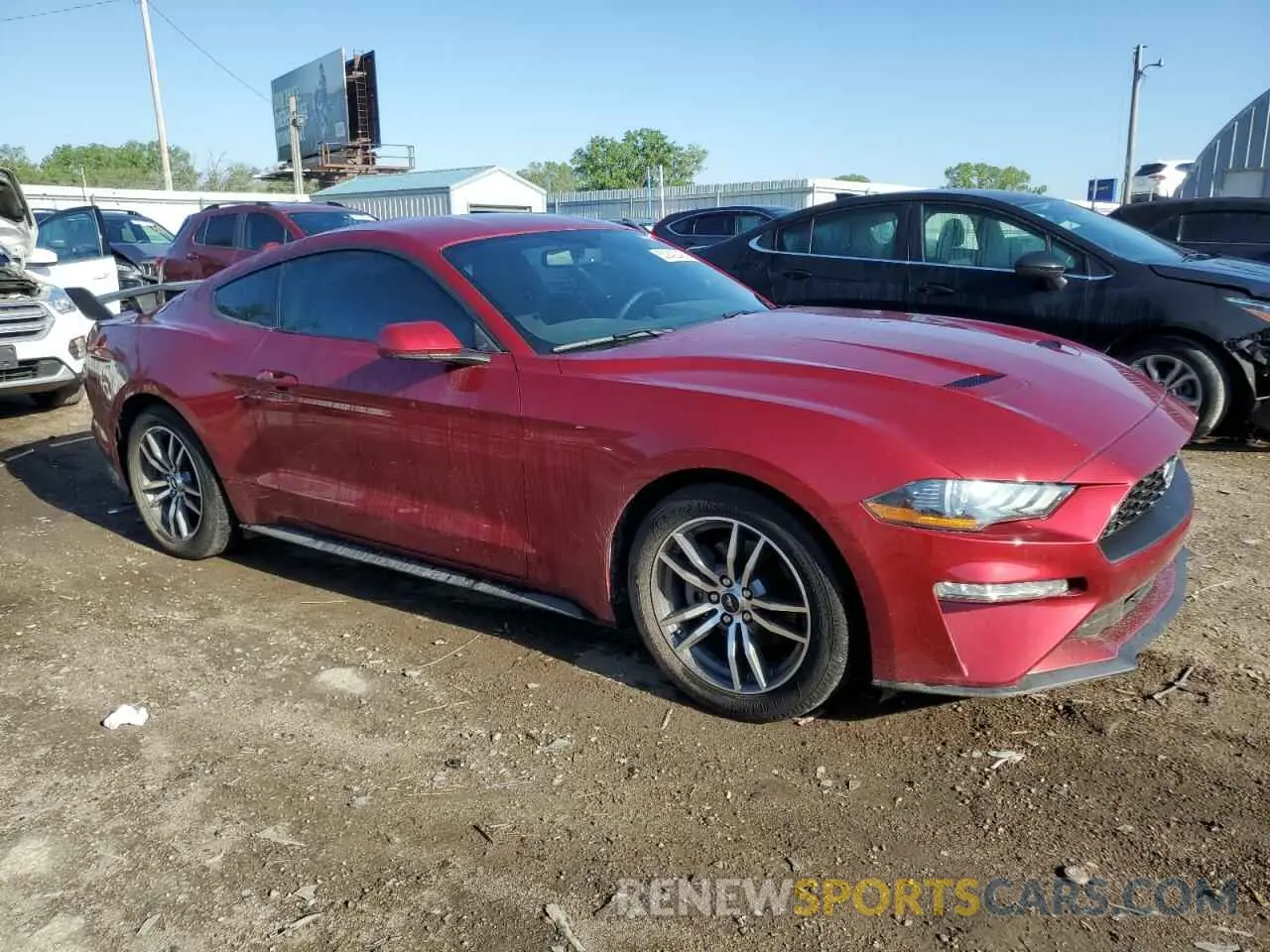 4 Photograph of a damaged car 1FA6P8THXK5173655 FORD ALL Models 2019
