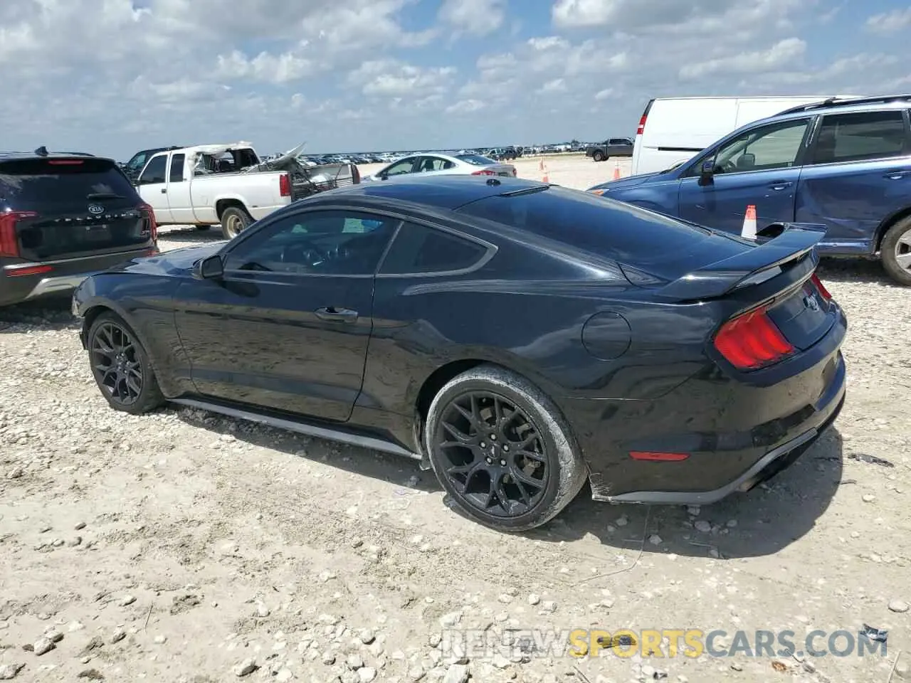 2 Photograph of a damaged car 1FA6P8THXK5176619 FORD ALL Models 2019