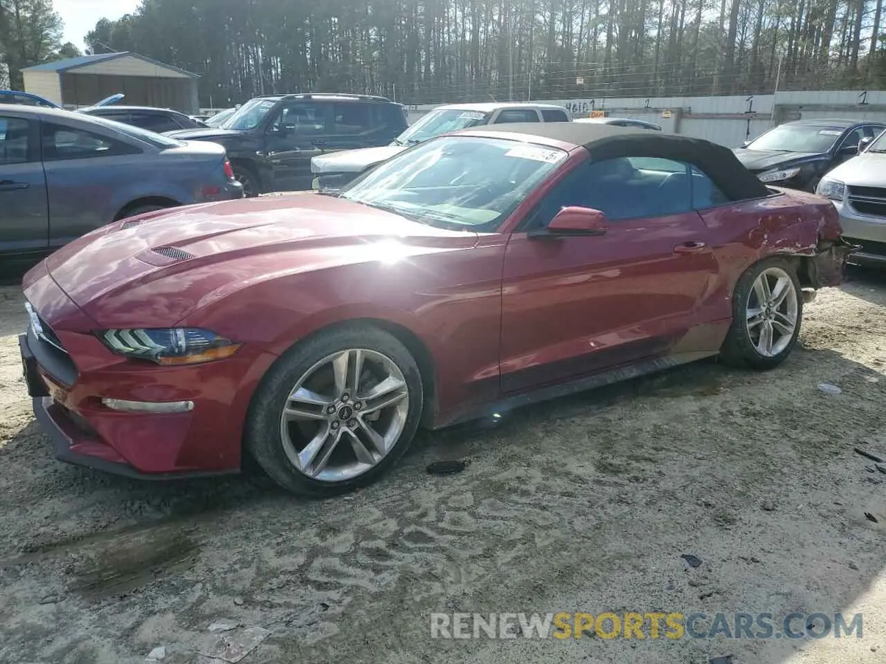 1 Photograph of a damaged car 1FATP8UH3K5200969 FORD ALL Models 2019
