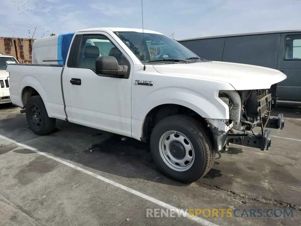 4 Photograph of a damaged car 1FTMF1CB8KKC86738 FORD All Models 2019