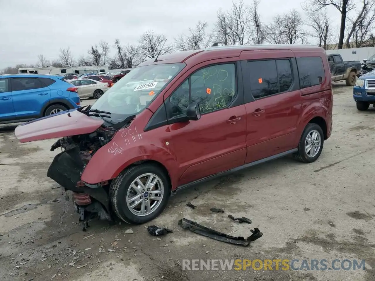 1 Photograph of a damaged car NM0GS9F27K1402338 FORD ALL Models 2019