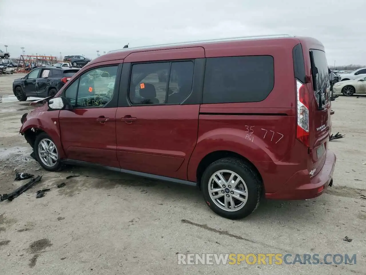 2 Photograph of a damaged car NM0GS9F27K1402338 FORD ALL Models 2019