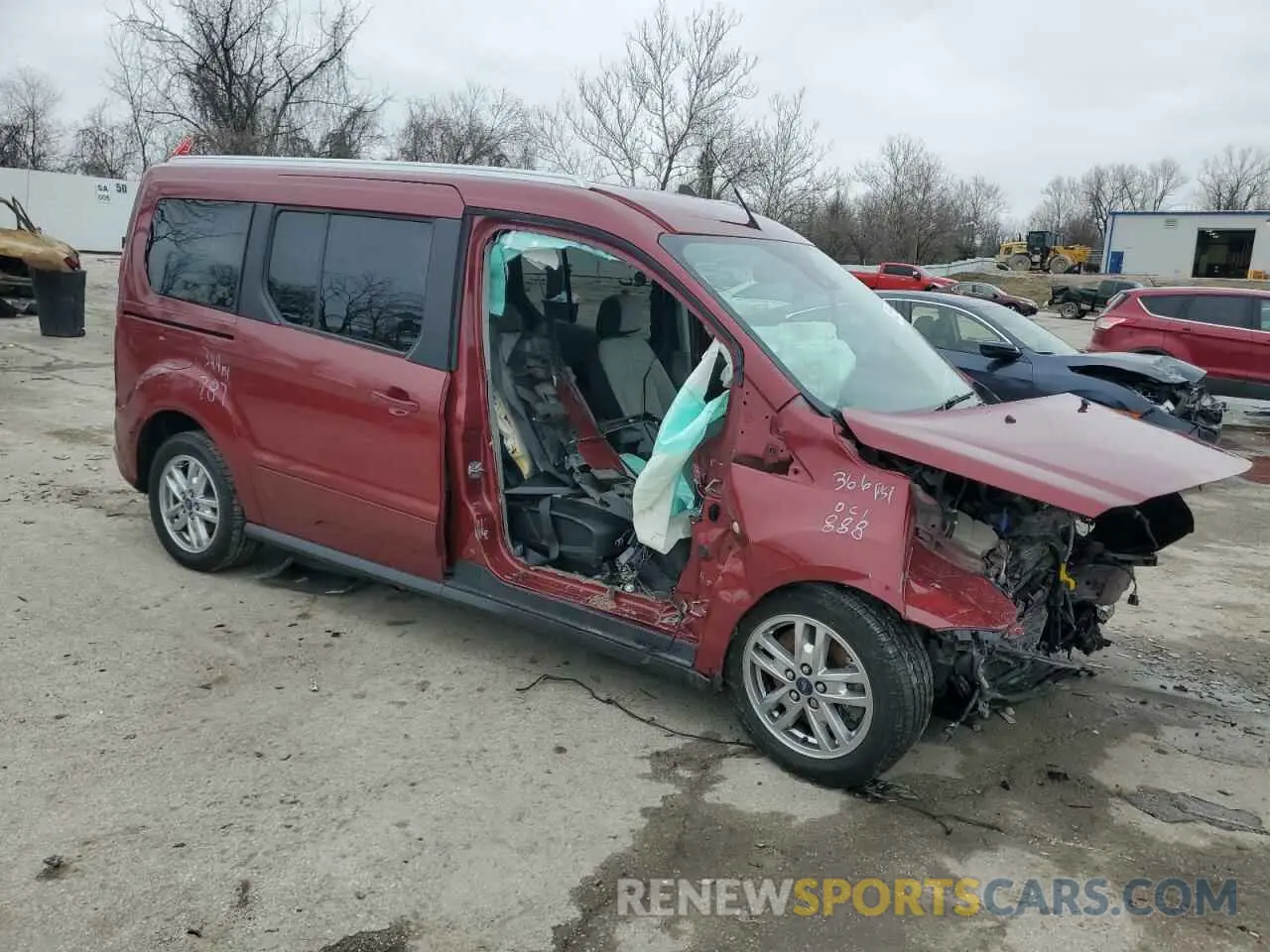 4 Photograph of a damaged car NM0GS9F27K1402338 FORD ALL Models 2019