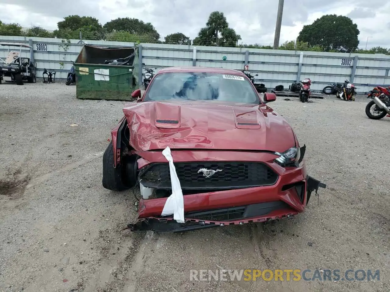 5 Фотография поврежденного автомобиля 1FA6P8TH0L5171611 FORD ALL Models 2020