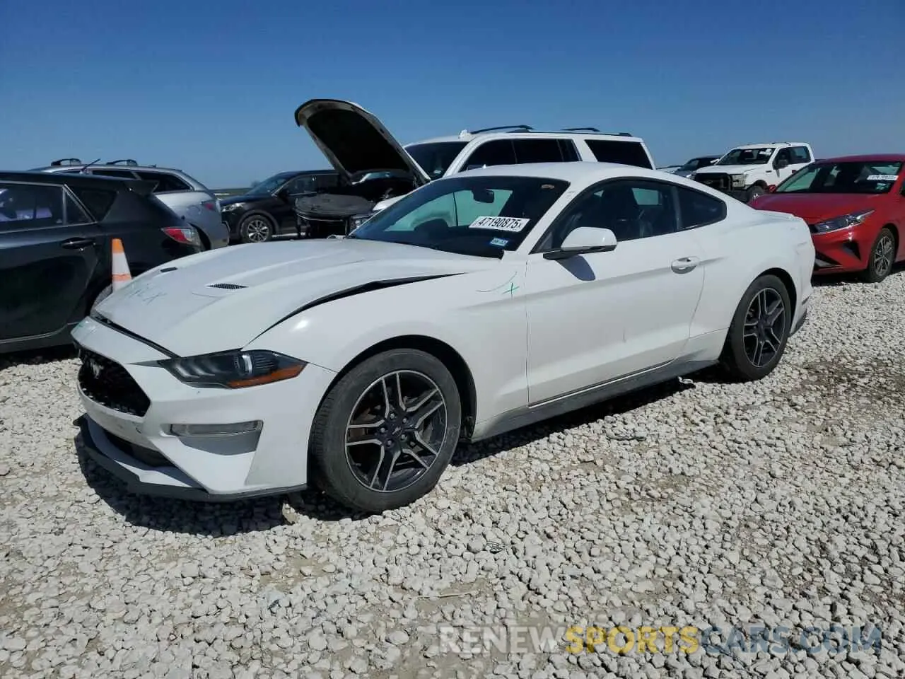 1 Photograph of a damaged car 1FA6P8TH5L5136904 FORD ALL Models 2020