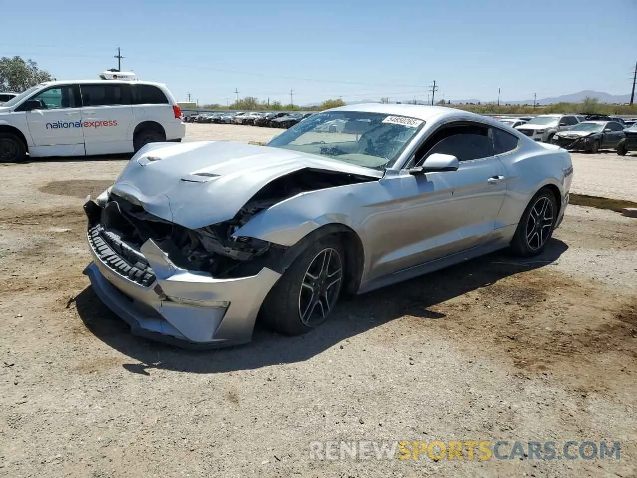 1 Photograph of a damaged car 1FA6P8TH6L5132280 FORD ALL Models 2020