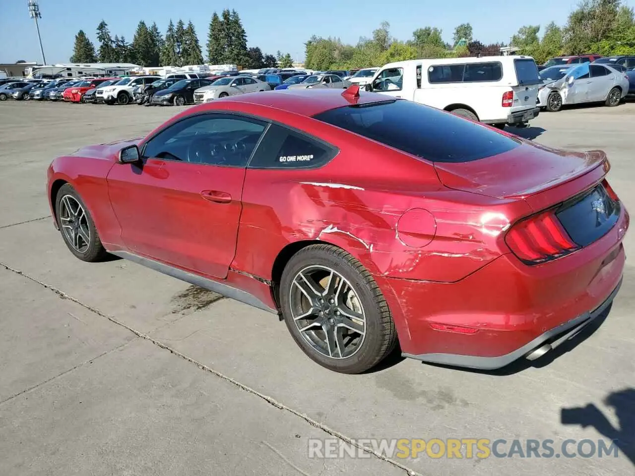 2 Photograph of a damaged car 1FA6P8TH7L5191354 FORD ALL Models 2020